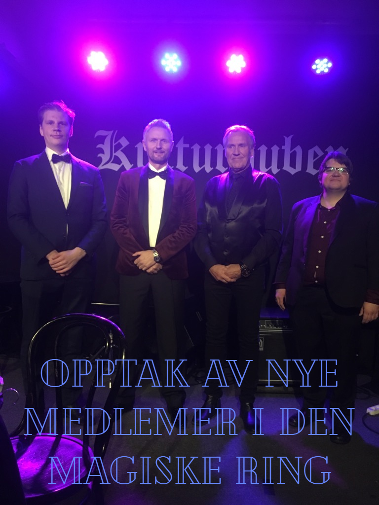 Opptak av nye medlemmer i "Den Magiske Ring," Oslo 2019.